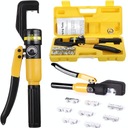 ZACISKARKA HYDRAULICZNA PRASKA DO KABLI PRZEWODÓW MATRYCE 4-70 MM