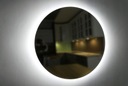 Зеркало со светодиодной подсветкой, изящная светодиодная подсветка, круглый круг без рамы, диаметр 90.