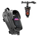 Rockbros Bicycle Bag Водонепроницаемая велосипедная сумка на рамку для большого телефона