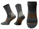 6 пар термомахровых треккинговых носков, серый камуфляж, хлопок, 6 пар в подарок