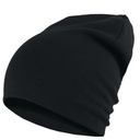 Однослойная хлопковая шапка-бини на осень.