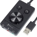 Звуковая карта USB, наушники, микрофон, 48K, 16 бит