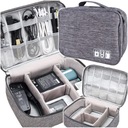 СУМКА-ОРГАНИЗАТОР ДЛЯ ПУТЕШЕСТВИЙ СУМКА-ПЕРЕЯДЧИК ЧЕХОЛ ДЛЯ КАБЕЛЕЙ СУМКА ДЛЯ ЗАРЯДНЫХ УСТРОЙСТВ