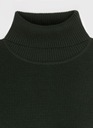 Sweter z golfem zielony bawełna PAKO LORENTE 3XL Dekolt golf