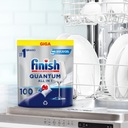 Tablety Kapsuly FINISH Pre Umývačku riadu Regular All-In-1 Quantum 100 Ks Druh Tablety do umývačky riadu