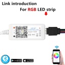 Контроллер RGB/RGBW BLUETOOTH MICRO LED 100 Вт 5–24 В