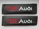 Карбоновые чехлы на ремни безопасности Audi.