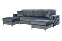 Chesterfield Большой угловой диван U, спальные места 2