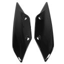 1 ПАРА ПЕРЕДНІЙ СПОЙЛЕР WINGLETS FAIRING BLYSZCZACY ЧОРНИЙ ПОТУЖНА O6  фото 9