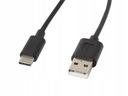 Кабель USB - USB-C М-М 1,8 м черный 2,0 Lanberg
