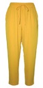 Dámske polyesterové nohavice Pantoneclo (žlté) – 2 ks Combo Pack Veľkosť 46