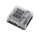 КОРОБКА ГНЕЗДА КОРПУС ПРЕДОХРАНИТЕЛЯ FB-6 LED