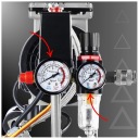 KOMPRESSZOR OLAJMENTES KOMPRESSZOR 50l CSENDES FESTÉK KÉSZLET 230V ELVÁLASZTÓ Márka márkanév nélkül