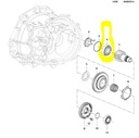 EJE DE MARCHA DE VISIÓN TRASERA OPEL CORSA-E 55575925 