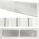 БЕЛЫЙ ПРЯМОУГОЛЬНЫЙ ОТРАЖАТЕЛЬ С САМОКЛЕЯЩЕЙСЯ ПЕРЕДНЕЙ ЛЕНТОЙ HORPOL