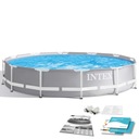 Каркасный бассейн с насосом 366х76см 10в1 комплект INTEX