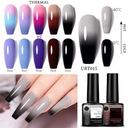 UR SUGAR Black Gary Brown Thermal Gel Nail Po Marka inna