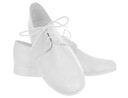 ОЧЕНЬ БЕЛЫЕ ТУФЛИ ДЛЯ ПРИЧАСАНИЯ ДЛЯ МАЛЬЧИКОВ, размер PL 28
