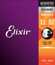 ELIXIR 11027 NW - струны для акустической гитары 11-52