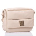 СТЕГАНАЯ СУМКА MESSAGE, БЕЛАЯ MONNARI