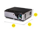 Hájnik Projektor Full HD 1080p Wifi 7000 lm 4000:1 + PILOT + HDMI Základné rozlíšenie (px) 1920 x 1080