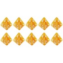 НАБОР 10 ЧЕТЫРЕХСТОРОННИХ КУБИКОВ D4 RPG С КРЕМОМ