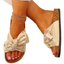 СТИЛЬНЫЕ ЖЕНСКИЕ ЛЕТНИЕ ПРОБКОВЫЕ ШЛЕПАНКИ С БАНТОМ