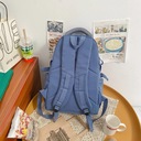 PLECAKA szkolne miłośnicy mody plecak liceum Bookbag dla d Kolor Wielokolorowy