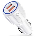 БЫСТРОЕ АВТОМОБИЛЬНОЕ ЗАРЯДНОЕ УСТРОЙСТВО 3,1 А USB LED QC 3.0