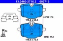 SABOTS DE FREIN DE FREIN BMW ATE photo 1 - milautoparts-fr.ukrlive.com