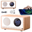 Кухонный радиоприемник с Bluetooth-часами, радио-зарядное устройство, индукционное зарядное устройство Manta RIMINI RDI912