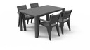 Stôl Keter plast JULIE sivý EAN (GTIN) 0071990415532