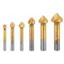 WIERTŁA FAZUJĄCE STOŻKOWE POGŁĘBIACZE 6.3-20.5 MM