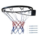 Прочное и долговечное баскетбольное кольцо MASTER с сеткой 45 см.