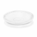 Стеклянная десертная тарелка Madeline 20 см.