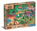 PUZZLE 1000 STORY MAPS ALICA V KRAJINE ZÁZRAKOV