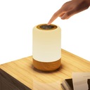 СВЕТОДИОДНАЯ НАСТОЛЬНАЯ ЛАМПА НОЧНОЙ КЕМПИНГ 8 ЦВЕТОВ USB TOUCH - РЕГУЛИРОВКА