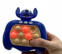 Zabawka Antystresowa Konsola Pop-It Stich Gra Zręcznościowa Klikuś +Baterie