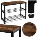 ЛОФТ ШКАФ ДЛЯ ОБУВИ ПОДСТАВКА ПОЛКА-ОРГАНИЗАТОР МЕТАЛЛ ЛОФТ