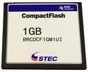 Карта памяти STEC CompactFlash 1 ГБ.