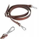 РЕГУЛИРУЕМЫЙ КОРИЧНЕВЫЙ КОЖАНЫЙ РЕМЕНЬ СУМКИ, ДЛИННЫЙ