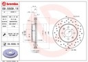 DISCOS ZAPATAS PARTE DELANTERA BREMBO ROVER 45 I BERLINA 