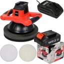 АВТОМОБИЛЬНАЯ ПОЛИРОВАЛЬНАЯ МАШИНА YATO. 18В +2 колодки +2Ач