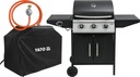 ГАЗОВЫЙ ГРИЛЬ + КРЫШКА 12,8 кВт 4 ГОРЕЛКИ ДЛЯ САДА