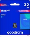 КАРТА ПАМЯТИ GOODRAM 32 ГБ MICRO SD HC КЛАСС 10