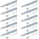 10 ДВЕРНЫХ АМОРТИЗАТОРОВ НАЖМИТЕ, ЧТОБЫ ОТКРЫТЬ НАКОНЕЧНИК НА МАГНИТЕ СЕРЫЙ