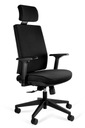 Fotel biurowy ergonomiczny Shell Unique czarny