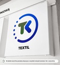 Рекламный светодиодный короб TEXTIL 50х50см.