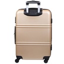 Cestovný kufor na kolieskach Veľký Rozšírený +5cm Zlatý Tvrdý ABS TSA zámok Kód výrobcu 04-0411S-25