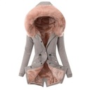 Dámske vrchné oblečenie Útulný dámsky kabát Cotton Blend Plush Li Pohlavie Výrobok pre ženy